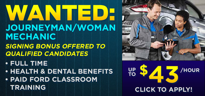 Journeyman / woman Mechanic Wanted!